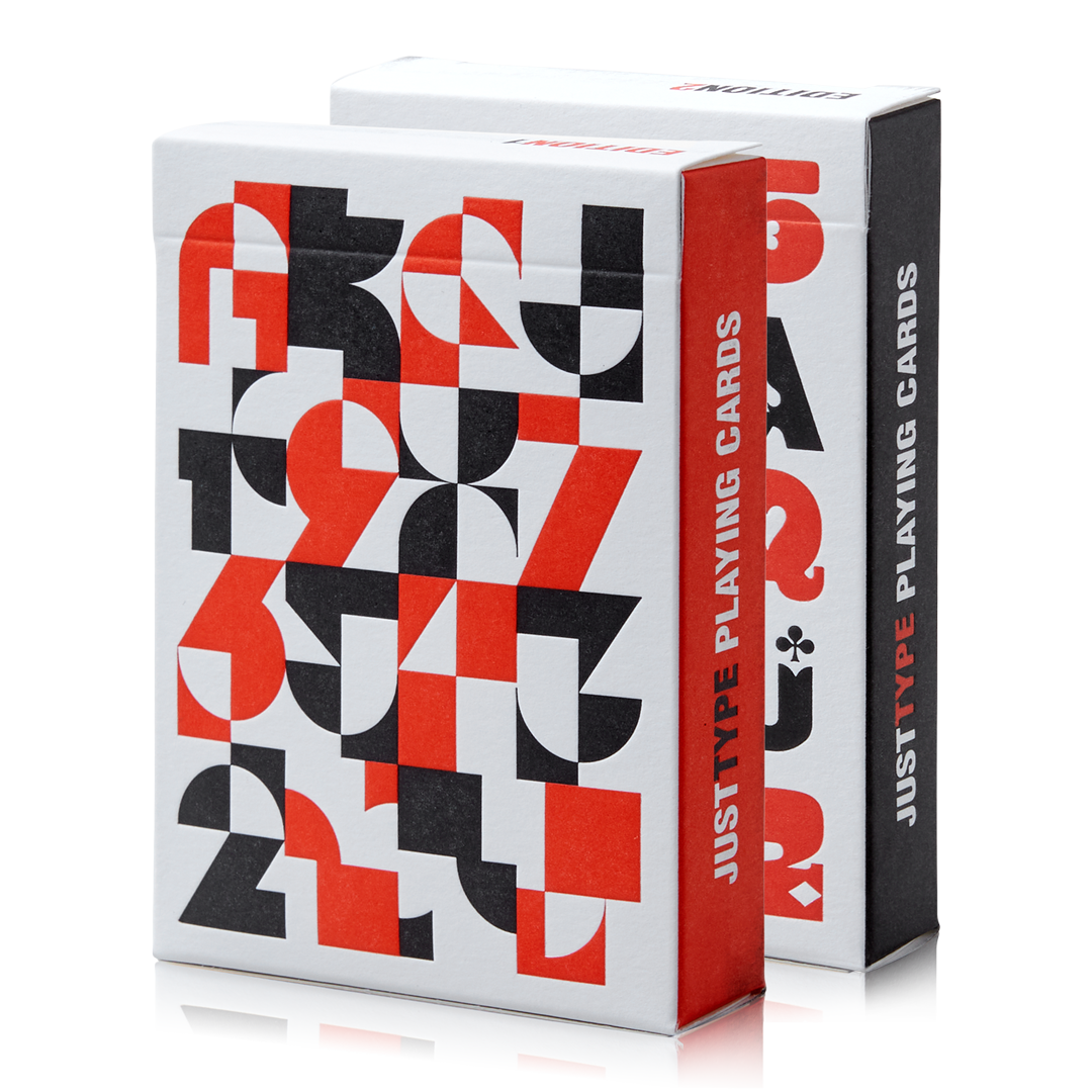 Just Type Playing Cards (ONLINE ORDER ONLY)