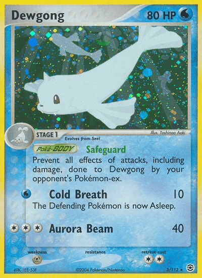 Dewgong (3/112) [EX: FireRed & LeafGreen] (Online Only)