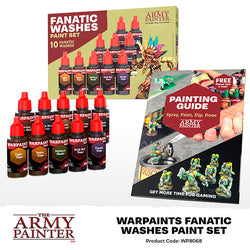 Army Painter Warpaints Fanatic: Washes Paint Set (ONLINE ORDER ONLY)