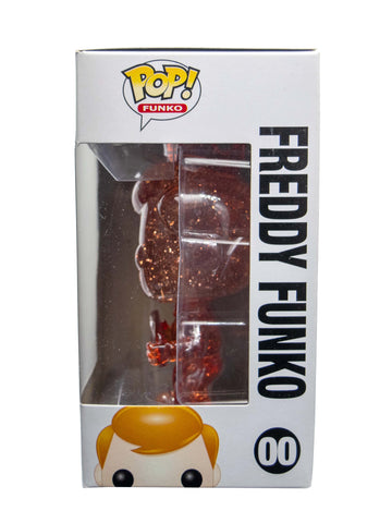 Freddy Funko (Clear Red Glitter) 00 /50 Made [light damage] (Online Order Only)