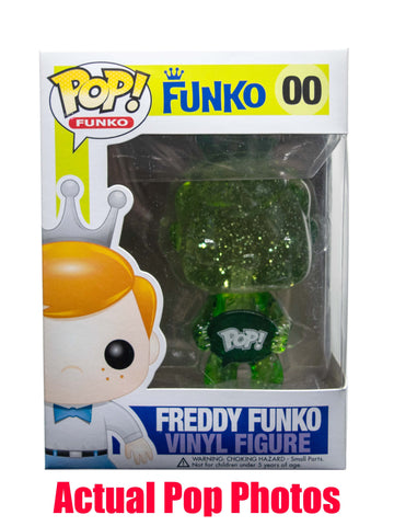 Freddy Funko (Clear Green Glitter) 00 /50 Made (Online Order Only)