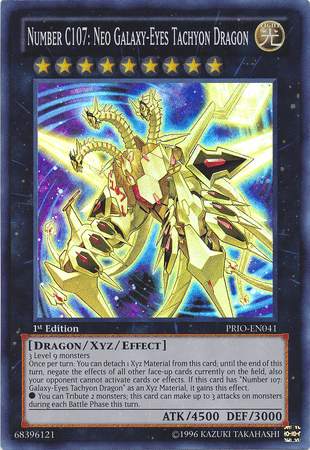 Number C107: Neo Galaxy-Eyes Tachyon Dragon [PRIO-EN041] Ultimate Rare (ONLINE ORDER ONLY)