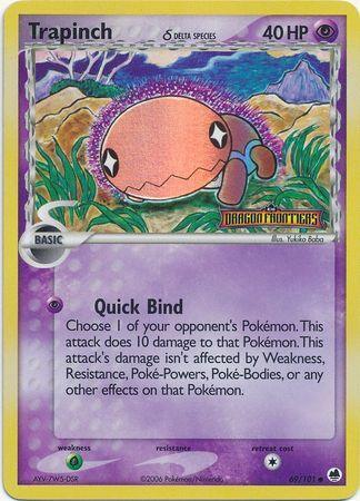 Trapinch (69/101) (Delta Species) (Stamped) [EX: Dragon Frontiers] (Online Only)