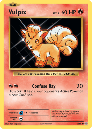 Vulpix (14/108) [XY: Evolutions] (Online Only)