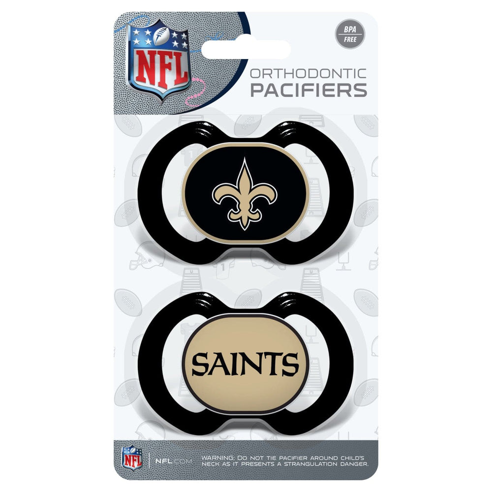 New Orleans Saints - Pacifier 2-Pack (ONLINE ORDER ONLY)