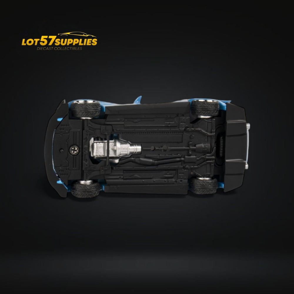 (Pre-Order) Microturbo S2000 Custom Rocket Bunny in Metallic Blue 1:64 (ONLINE ORDER ONLY)