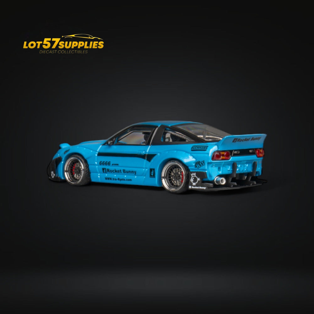 MicroTurbo Custom 180SX Pandem Rocket Bunny Baby Blue 1:64 MT6407C2 (ONLINE ORDER ONLY)