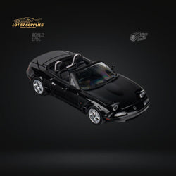 MicroTurbo Eunos Roadster MX-5 Customized Metallic Black 1:64 Limited to 1,000 Pcs (ONLINE ORDER ONLY)