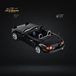 MicroTurbo Eunos Roadster MX-5 Customized Metallic Black 1:64 Limited to 1,000 Pcs (ONLINE ORDER ONLY)