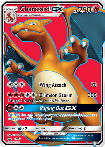 Charizard GX (SM60) [Sun & Moon: Black Star Promos] (Online Only)