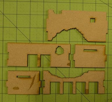 Middle East One Story Building (MDF) - 15MMDF011-D (Online Order Only)