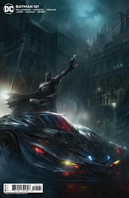 Batman #121 B Francesco Mattina Card Stock Variant (03/01/2022) Dc (ONLINE ORDER ONLY)
