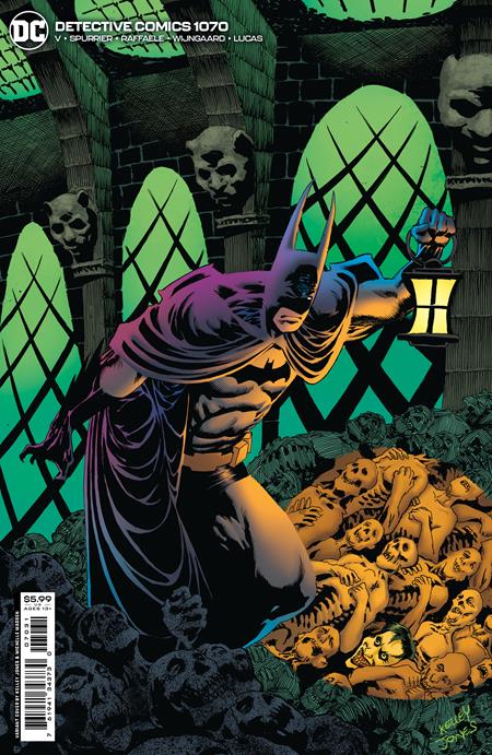Batman Detective Comics #1070 C Kelley Jones Card Stock Variant (03/28/2023) Dc (ONLINE ORDER ONLY)