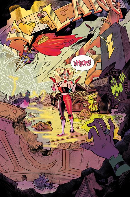 Multiversity Harley Screws Up The Dcu #1 (Of 6) B Logan Faerber Card Stock Variant (03/14/2023) Dc (ONLINE ORDER ONLY)