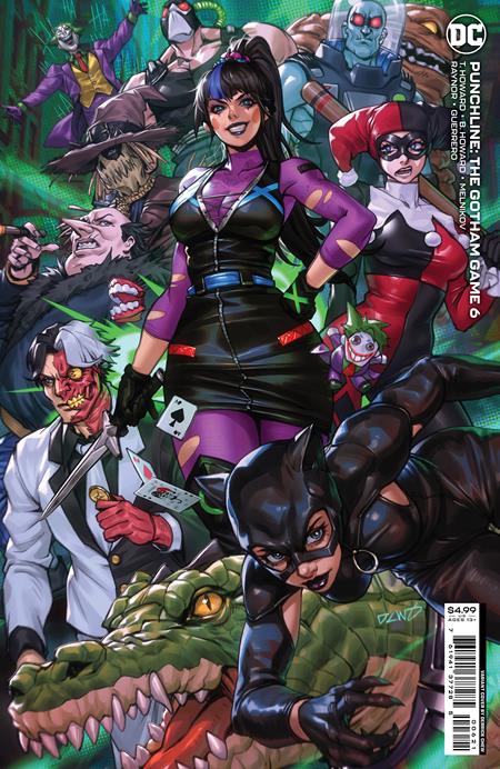 Punchline The Gotham Game #6 (Of 6) B Derrick Chew Card Stock Variant (03/28/2023) Dc (ONLINE ORDER ONLY)