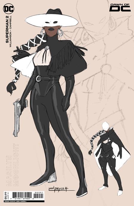 Superman #2 I Jamal Campbell Design Variant (03/21/2023) Dc (ONLINE ORDER ONLY)