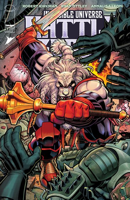 Invincible Universe Battle Beast #1 F 1:50 Arthur Adams Variant (05/14/2025) Image (ONLINE ORDER ONLY)