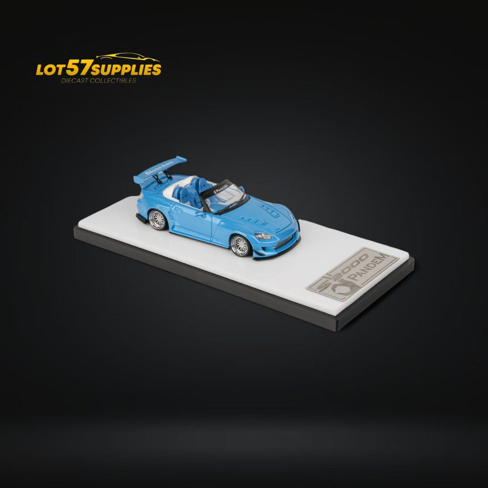 (Pre-Order) Microturbo S2000 Custom Rocket Bunny in Metallic Blue 1:64 (ONLINE ORDER ONLY)