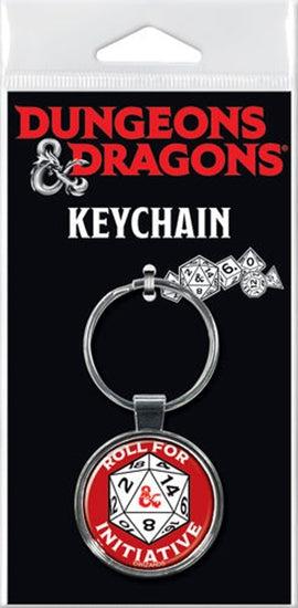 Dungeons & Dragons: Roll for Initiative Keychain (ONLINE ORDER ONLY)