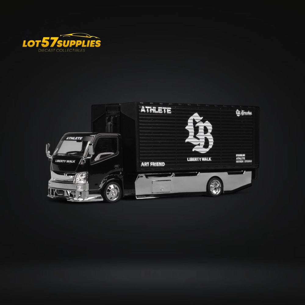 MicroTurbo HINO 300 Custom Box Truck AIT Limited Edition 1:64 (ONLINE ORDER ONLY)