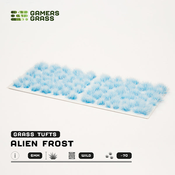 Gamers Grass Tufts: Alien Tufts- Frost 6mm- Wild (ONLINE ORDER ONLY)