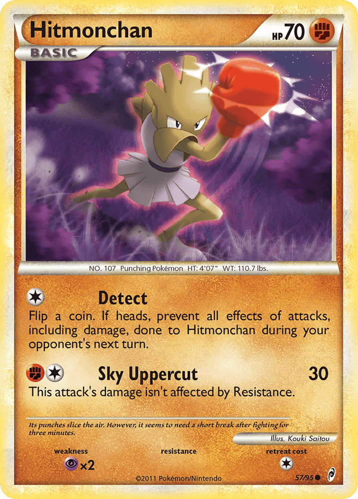 Hitmonchan (57/95) [HeartGold & SoulSilver: Call of Legends] (Online Only)
