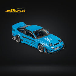 MicroTurbo Custom 180SX Pandem Rocket Bunny Baby Blue 1:64 MT6407C2 (ONLINE ORDER ONLY)