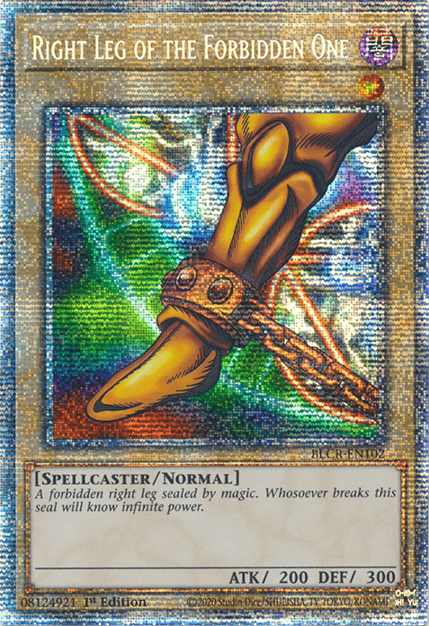 Right Leg of the Forbidden One [BLCR-EN102] Starlight Rare (ONLINE ORDER ONLY)