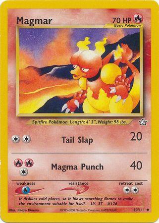 Magmar (40/111) [Neo Genesis Unlimited] (Online Only)