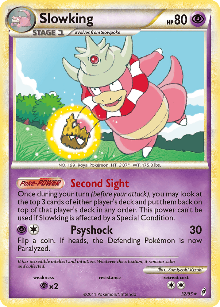 Slowking (32/95) [HeartGold & SoulSilver: Call of Legends] (Online Only)