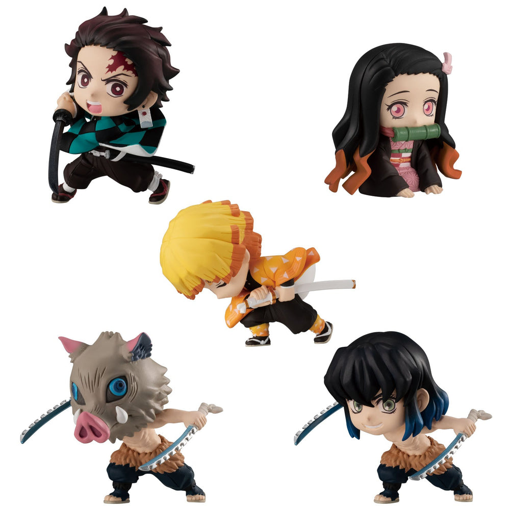 [PRE-ORDER] Bandai Adverge: Demon Slayer: Kimetsu no Yaiba - Adverge Motion Set of 5 Figures (ONLINE ORDER ONLY)