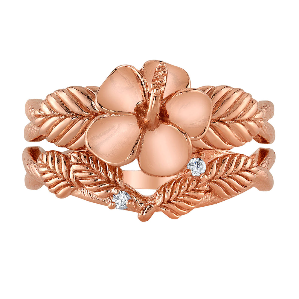 Disney X RockLove DISNEY MOANA Moana Hibiscus Stacker Rings (ONLINE ORDER ONLY)