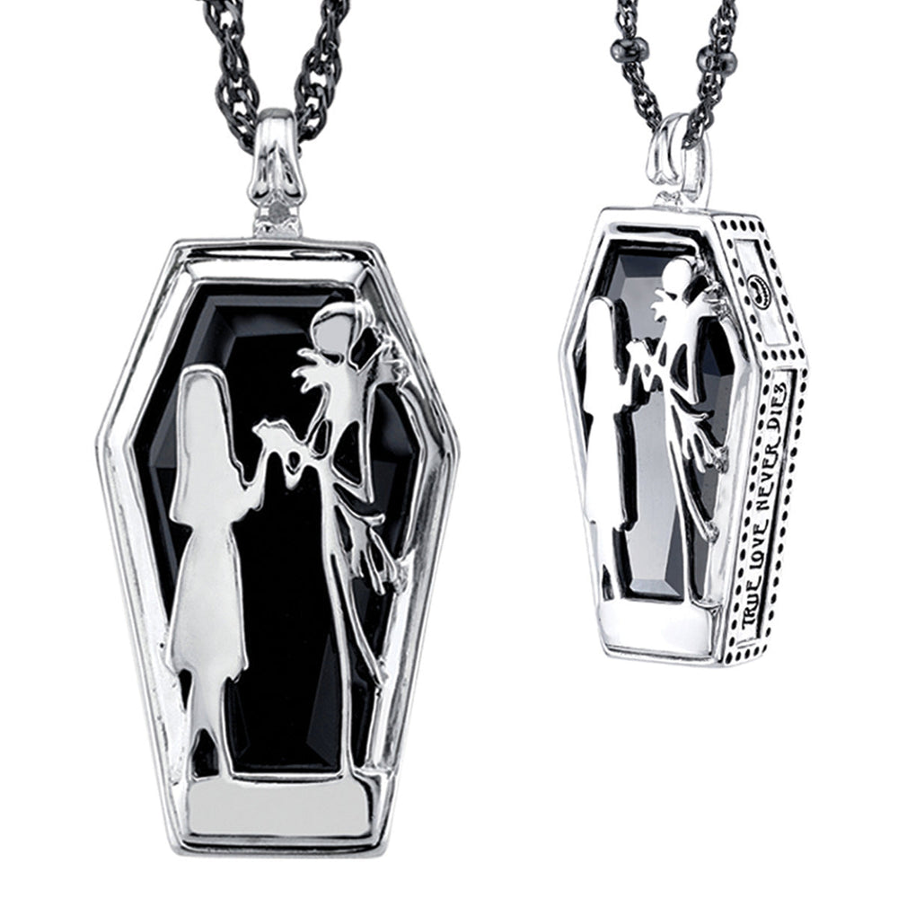 Disney X RockLove THE NIGHTMARE BEFORE CHRISTMAS Jack & Sally Necklace (ONLINE ORDER ONLY)