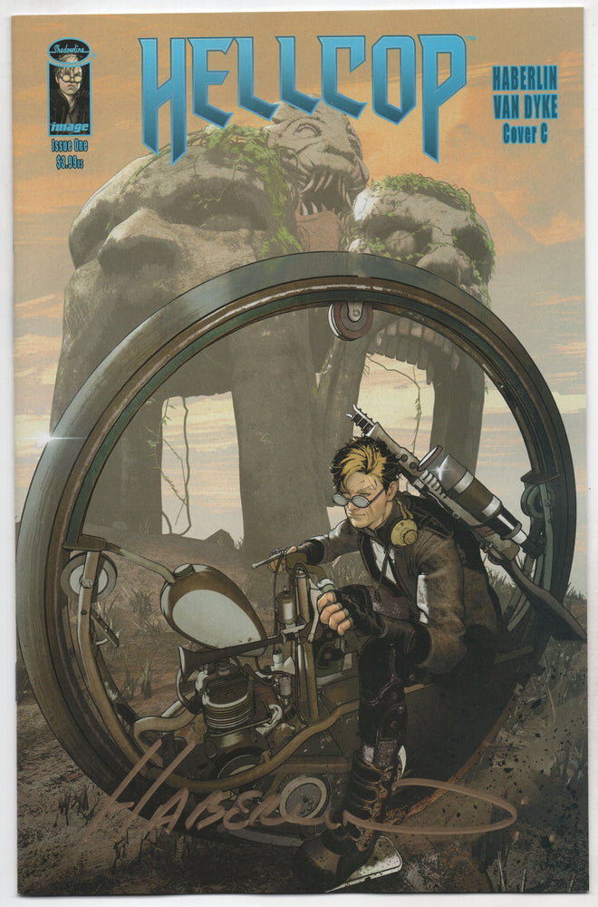 Hellcop #1 C SIGNED Brian Haberlin Variant (Mr) (10/20/2021) Image (ONLINE ORDER ONLY)