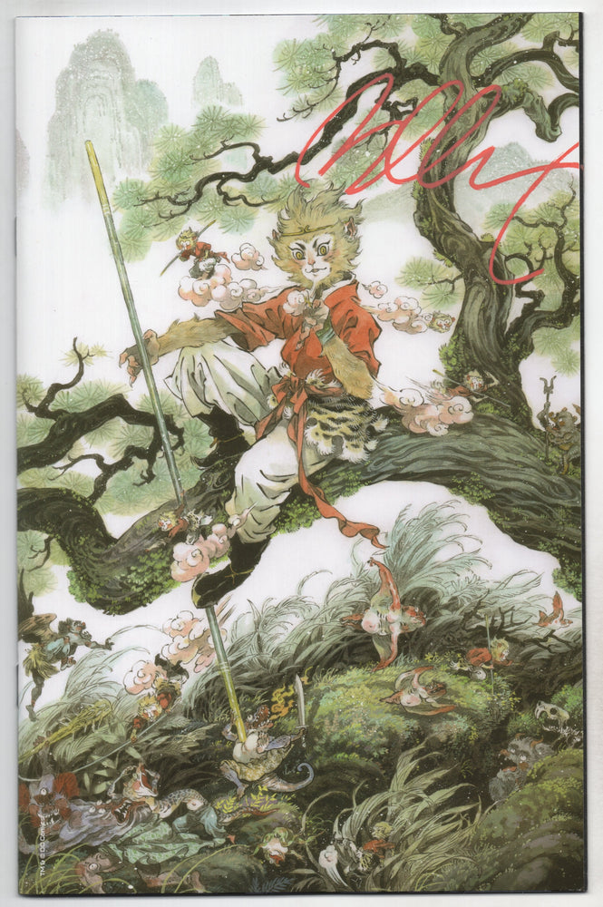 Monkey Prince #1 (Of 12) C Team Zao Dao Card Stock Variant Bernard Chang SIGNED (02/01/2022) Dc (ONLINE ORDER ONLY)