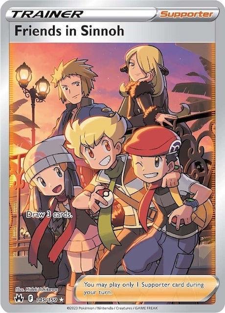Friends in Sinnoh (149/159) (Full Art) [Sword & Shield: Crown Zenith] (Online Only)