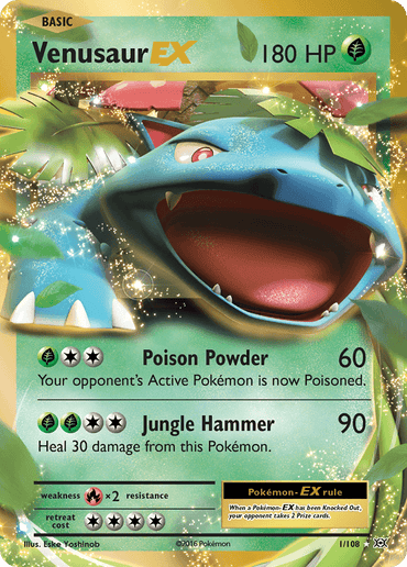 Venusaur EX (1/108) [XY: Evolutions] (Online Only)