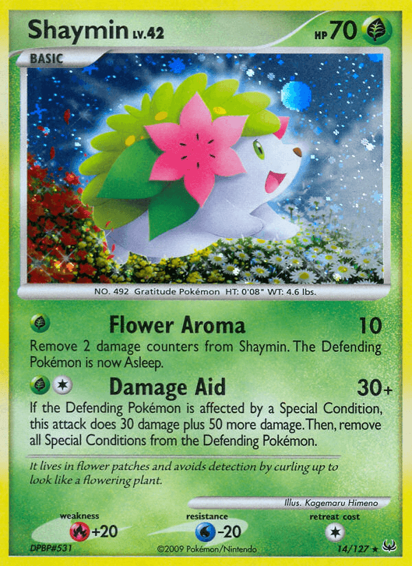Shaymin (14/127) [Platinum: Base Set] (Online Only)