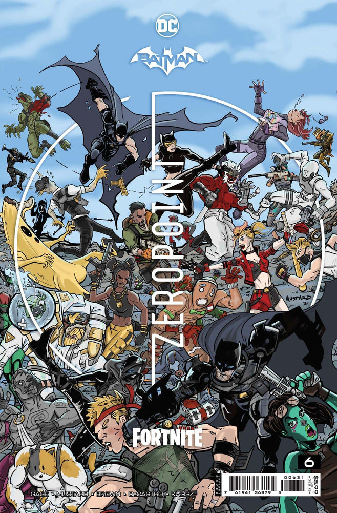 Batman Fortnite Zero Point #6 C Donald Mustard Premium Variant (07/06/2021) Dc (ONLINE ORDER ONLY)