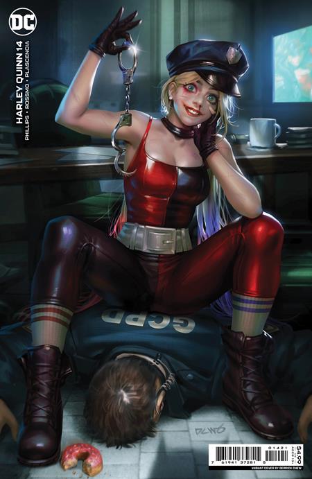 Harley Quinn #14 B Derrick Chew Card Stock Variant GGA Handcuff (04/26/2022) Dc (ONLINE ORDER ONLY)