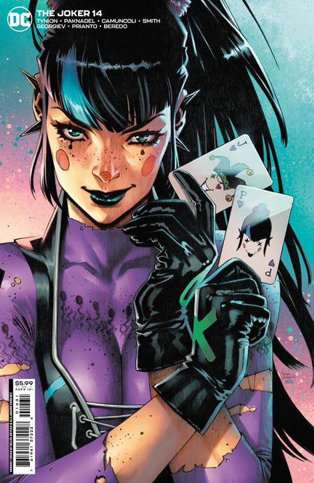 Joker #14 C Belen Ortega Punchline Playing Card Variant (04/26/2022) Dc (ONLINE ORDER ONLY)