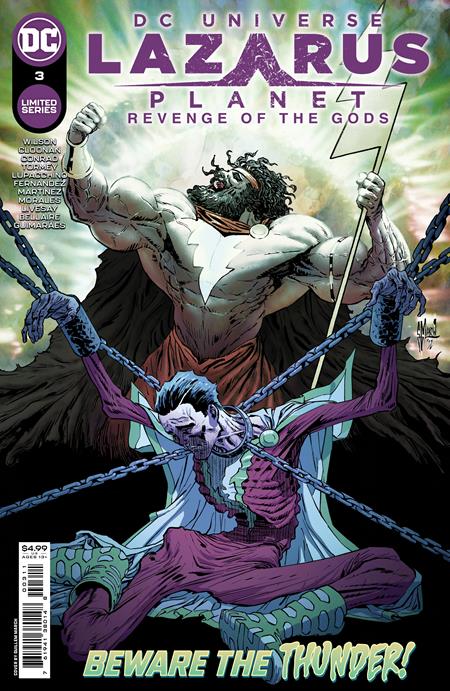Lazarus Planet Revenge Of The Gods #3 (Of 4) A Guillem March (04/11/2023) Dc (ONLINE ORDER ONLY)