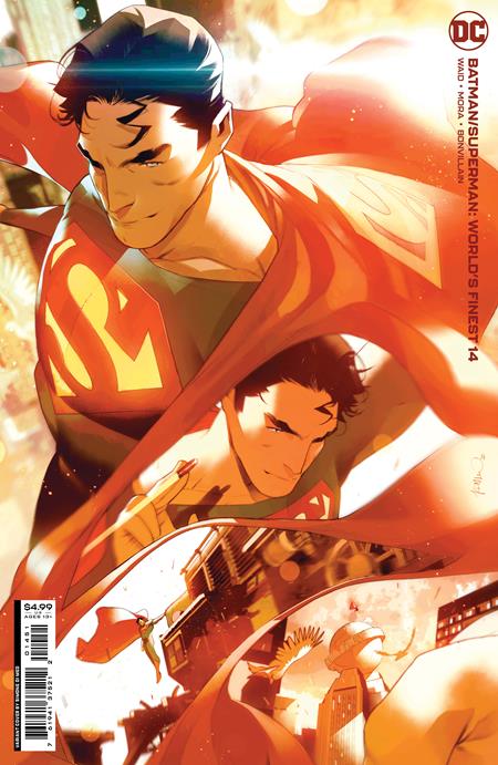 Batman Superman Worlds Finest #14 C Simone Di Meo Superman Card Stock Variant (04/18/2023) Dc (ONLINE ORDER ONLY)