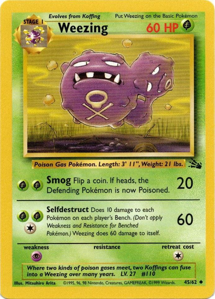 Weezing (45/62) [Fossil Unlimited] (Online Only)