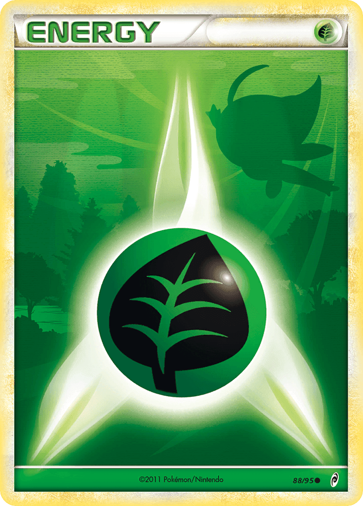 Grass Energy (88/95) [HeartGold & SoulSilver: Call of Legends] (Online Only)