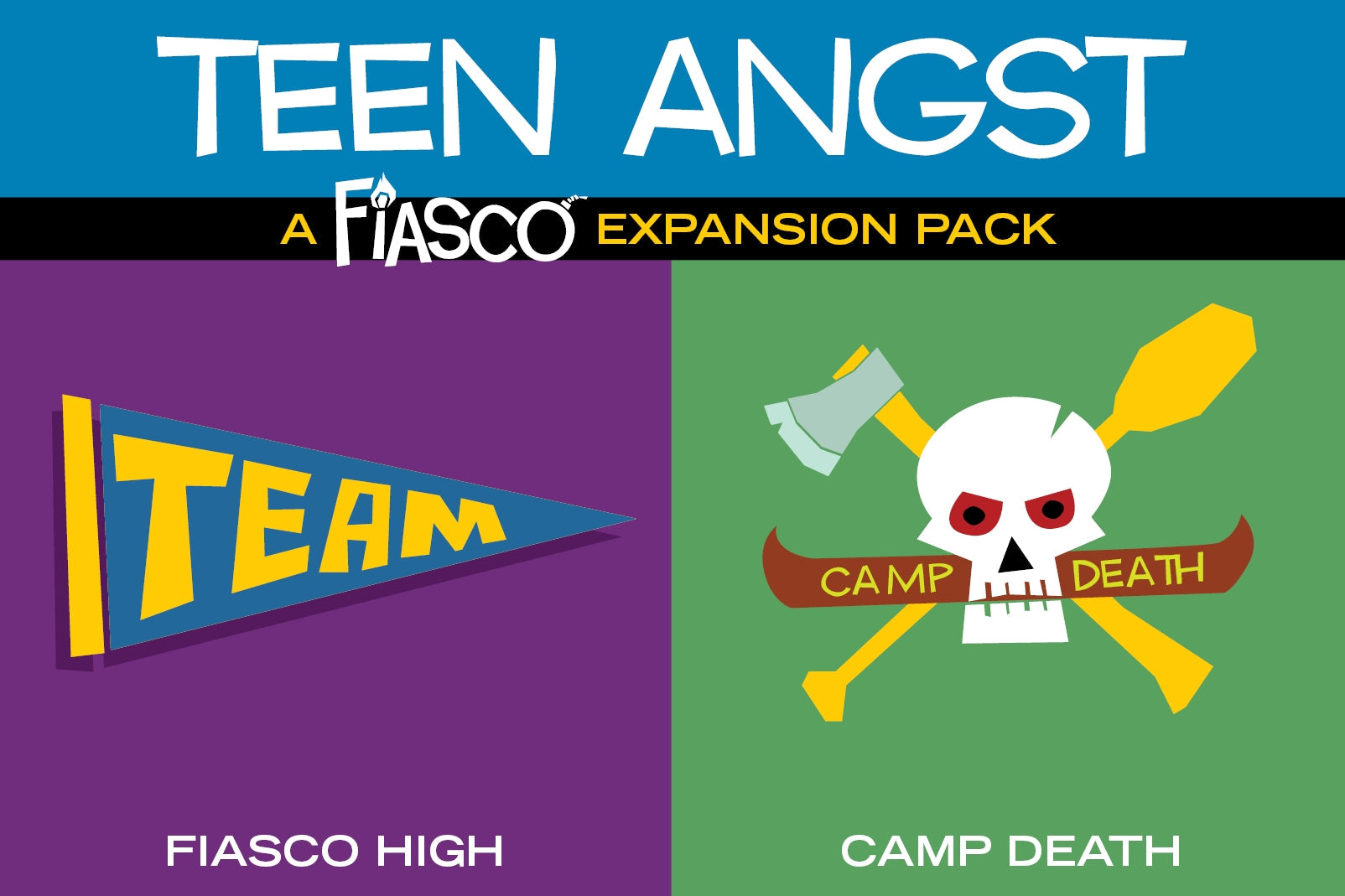 Fiasco: Teen Angst Expansion Pack (ONLINE ORDER ONLY)