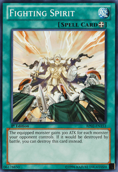Fighting Spirit [BP02-EN153] Common (ONLINE ORDER ONLY)