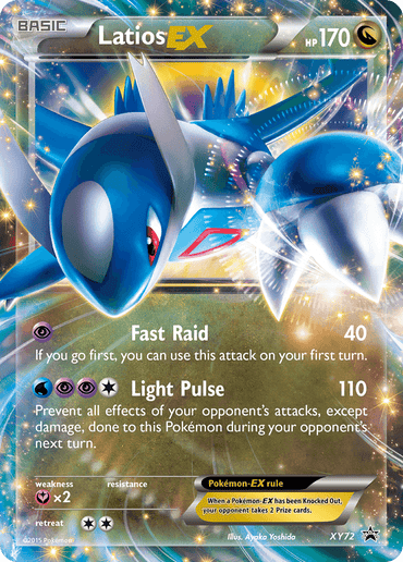 Latios EX (XY72) [XY: Black Star Promos] (Online Only)