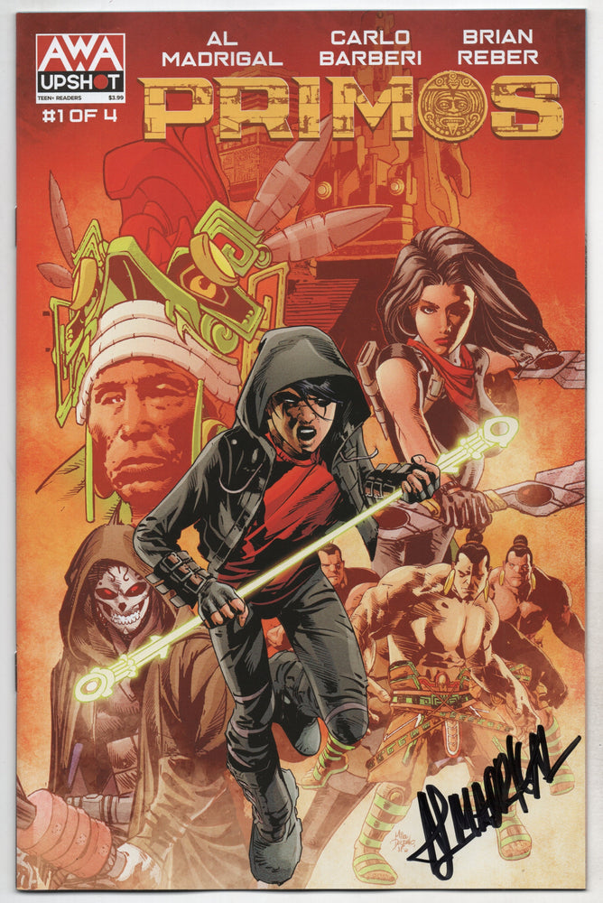 Primos #1 (Of 4) B Mike Deodato Jr Variant Al Madrigal SIGNED (Mr) (02/02/2022) Awa (ONLINE ORDER ONLY)