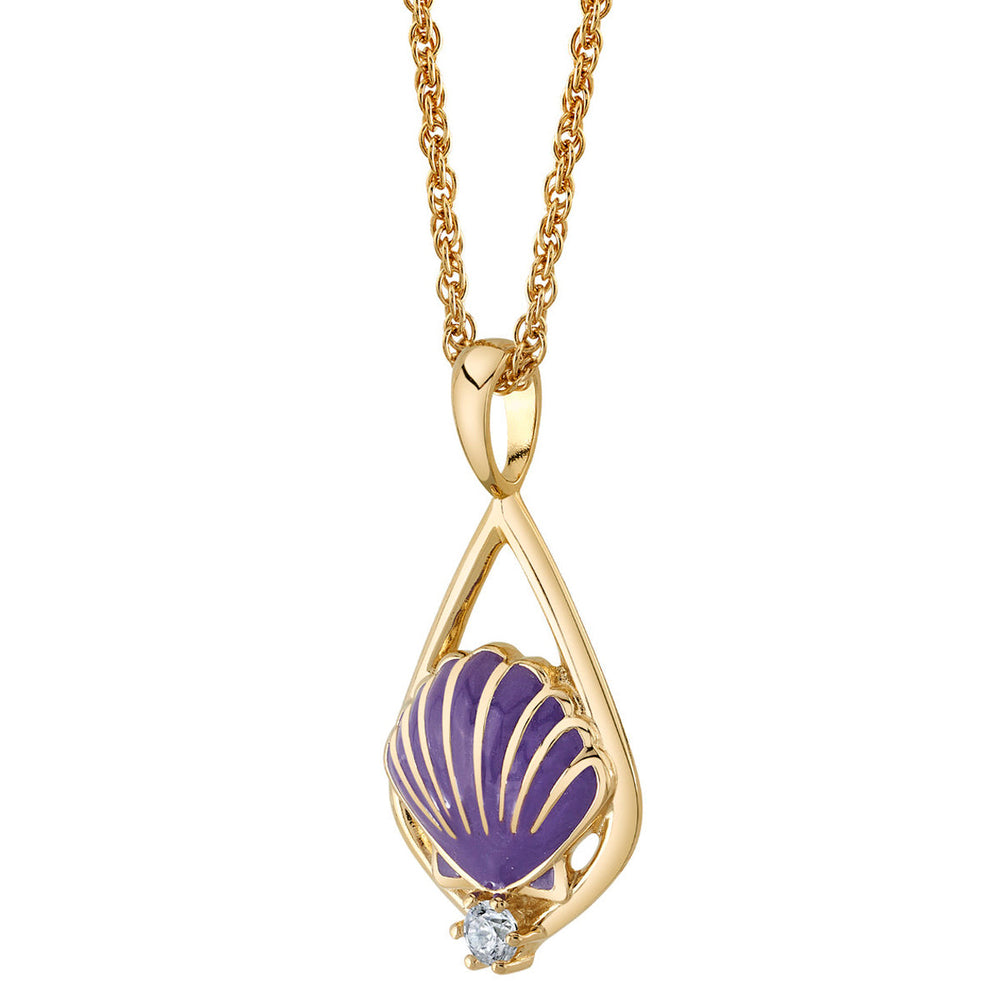 Disney X RockLove THE LITTLE MERMAID Ariel Keepsake Necklace (ONLINE ORDER ONLY)